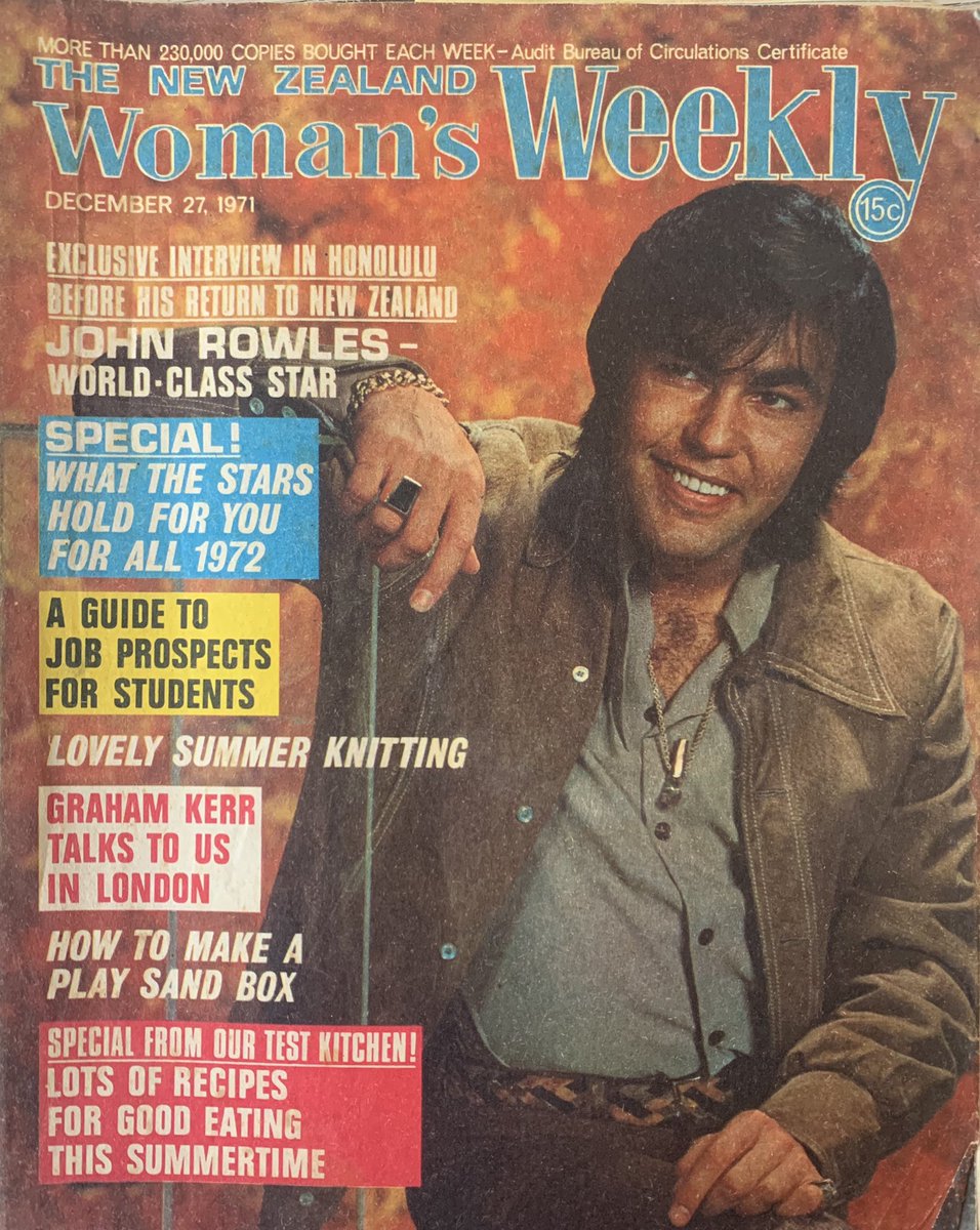 70s_fashion's tweet photo. 70s superstar crooner, John Rowles #1970s #fashion #johnrowles #nzwomansweekly https://t.co/z5wh3LTQ0F