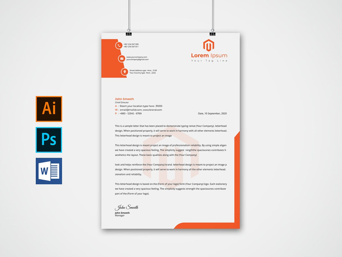 branding231's tweet photo. Hi Guys, This is a #creative #letterheaddesign😍

- Follow My bio for an order.😊

#graphicdesign #designers #InvoiceTemplates  #CVTemplates #Covid_19 #DigitalMarketingServices #digitalmarketing #businesscards #logodesign #bannerdesign #companyprofile #letterformat #letterdesign https://t.co/ojoF8luYGe