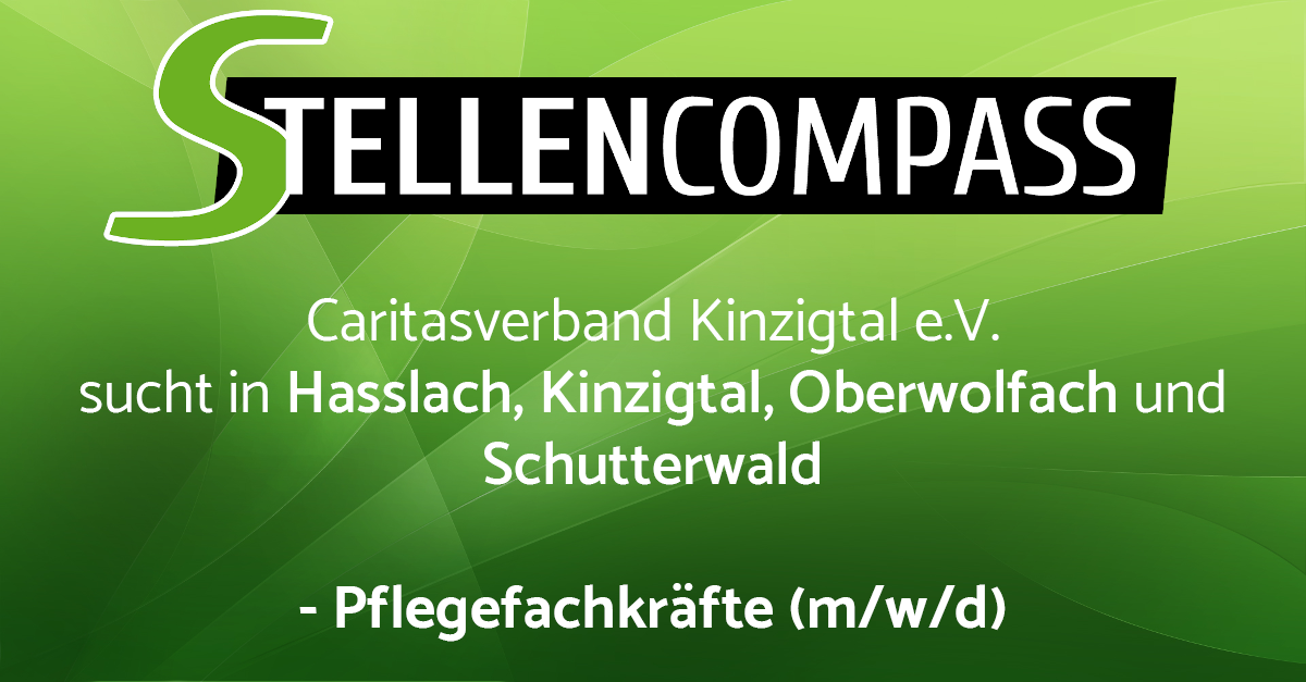 stellencompass's tweet image. #Caritasverband Kinzigtal e.V.
#Hasslach
#Kinzigtal
#Oberwolfach
#Schutterwald
#Pflegefachkräfte

#stellencompass #stellenangebot #stellenanzeige #job #jobs #karriere #pflege stellencompass.de/unternehmen/20…