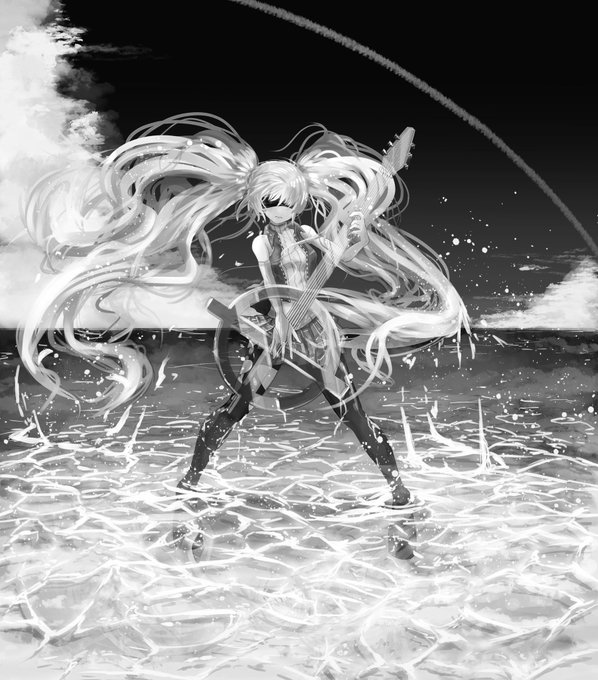 僕の絵と白黒は、、、どうなんだコレ?? 