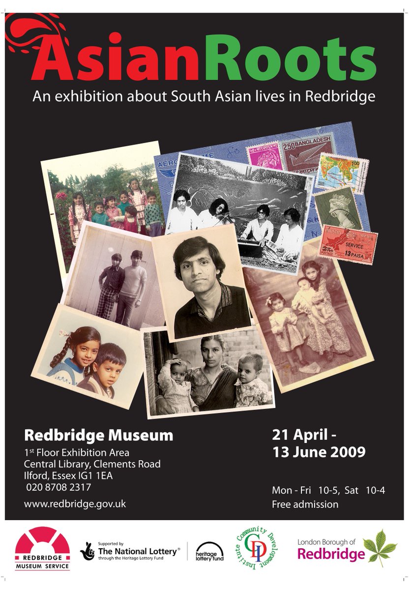RedbridgeMuseum's tweet photo. This week’s #RMVirtualTour looks at our 2009 exhibition, Asian Roots, based on an oral history project by a local community group about South Asian lives in Redbridge. 🇮🇳🇵🇰🇧🇩
Keep scrolling for snapshots & quotes from the interviews ⬇️
#MuseumFromHome #SouthAsianHeritageMonth https://t.co/wvm0vQbEXW
