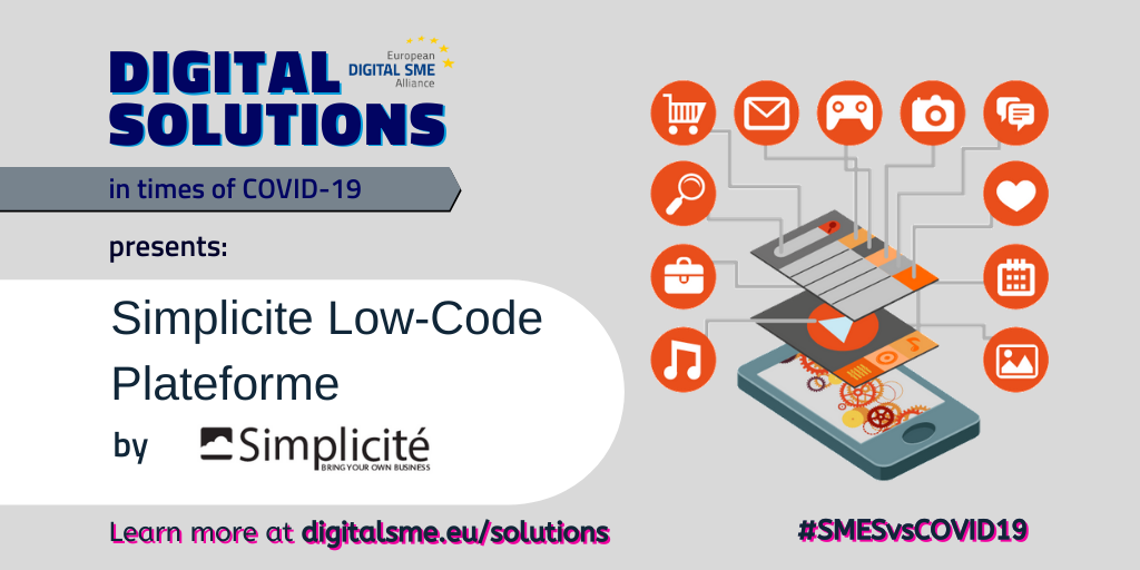 EUdigitalsme's tweet image. ⚡️Accelerate your digital transformation⚡️

@SimpliciteSoftw offers a low-code platform allowing to build web apps. The software offers everything you need to easily build your application! buff.ly/3fZwQNh

More #DigitalSolutions at buff.ly/3gzUpfJ