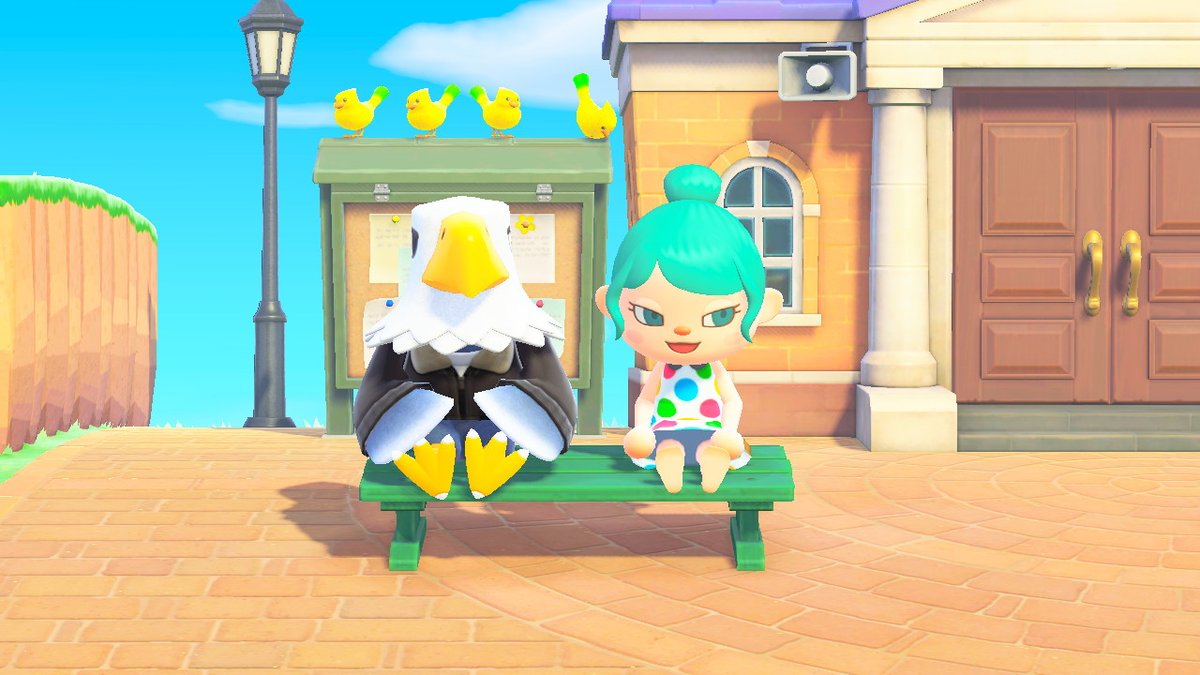 mochimo61559529's tweet photo. 座り方が、ただただ可愛いアポロさん。
 #どうぶつの森 #AnimalCrossing #ACNH #NintendoSwitch https://t.co/Rfn2LyI3ZG