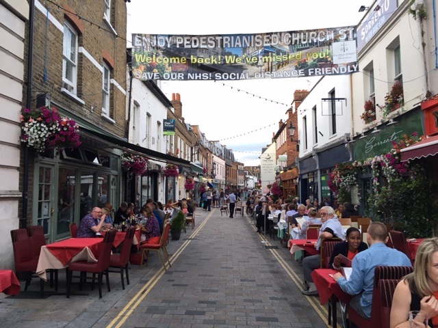 Very busy last night in Church Street Twickenham. If you are looking to book a table for dinner, make sure you give the restaurant a call early! <a href="/MASANIELLO5/">MASANIELLOTWICKENHAM</a> <a href="/OsterPulcinella/">Osteria Pulcinella</a> #Sorrento #TwickenhamTandoori <a href="/Tsarettaspice/">TsarettaSpice</a> #NazBalti <a href="/CortoDeli/">Corto Italian Deli</a> <a href="/RosieChaii/">RosieChai Tea Room and cafe</a>