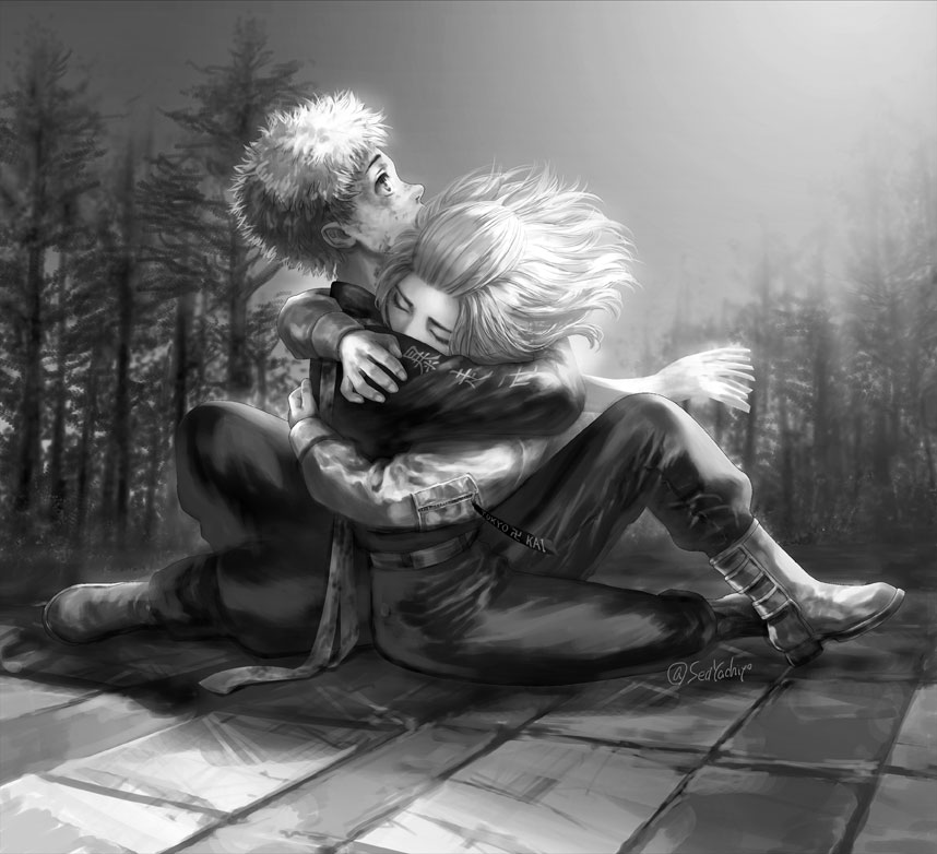 モノクロにするとカッコ良く見える魔法がかかる どうせ全部マイキーだった 八千代のイラスト