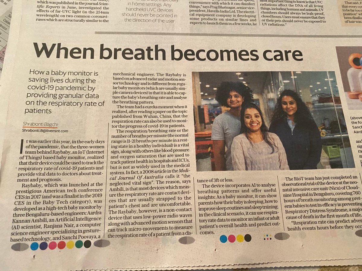 We believe this is the next big step. Equip your homes to take care of you and your family where doctors are equally involved #COVID19 #startups