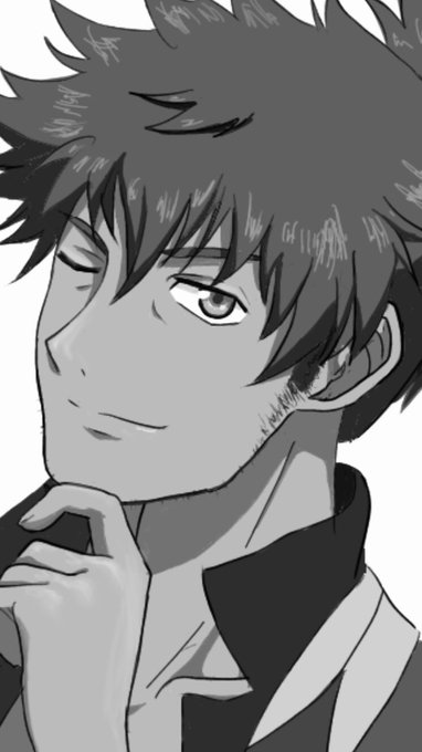 絵をモノクロにするとかっこいいのtwitterイラスト検索結果 古い順