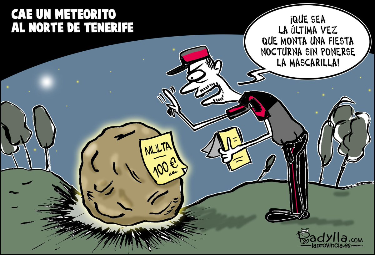 Cae un meteorito Hoy en @laprovincia_es y @eldia