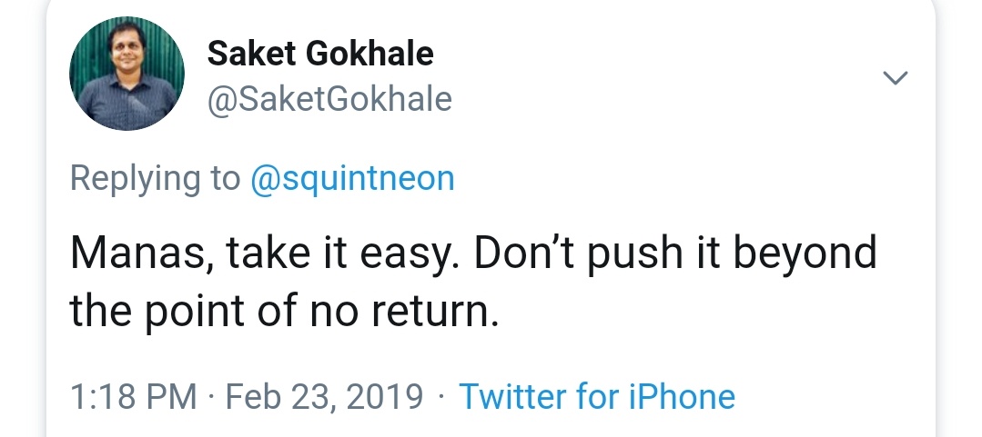 Congress Leader Saket Gokhale stepped in to pressurized Assam Police & forced them not to take any action against her who falsely denigrating Army. He is her facebook friend & know it very wellSaket Gokhale, who came to her rescue, is busy threatening an innocent Twitter handle