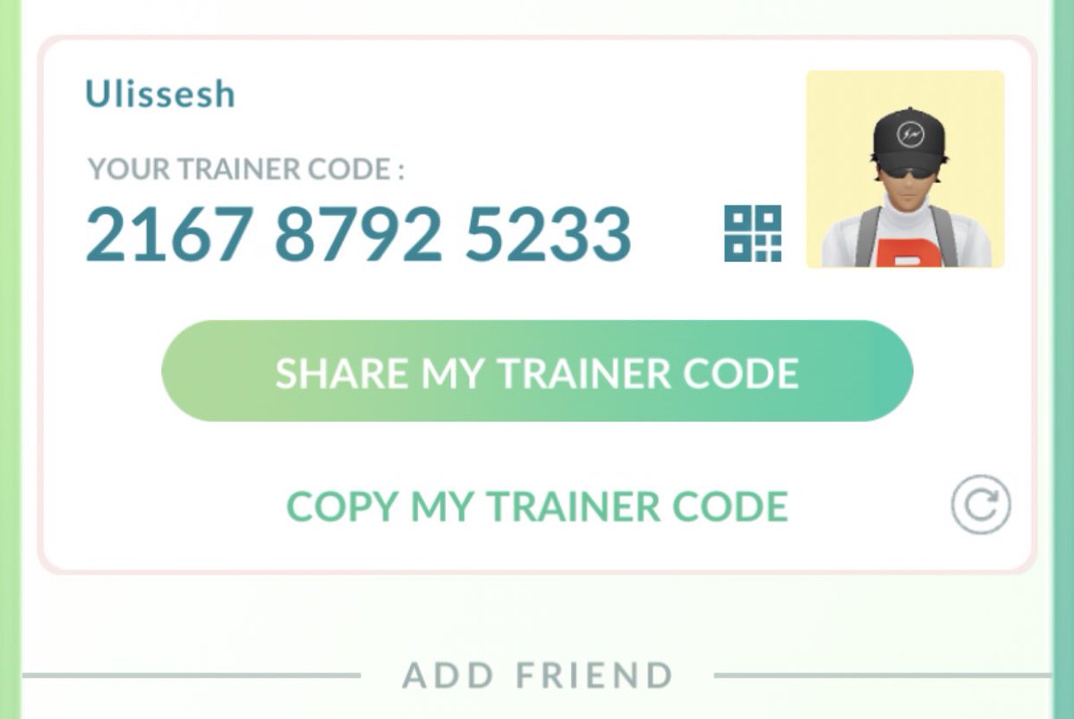 ThisIsUlisses's tweet photo. @PokemonGoApp Add me!!! https://t.co/TaNB2Ugo1N