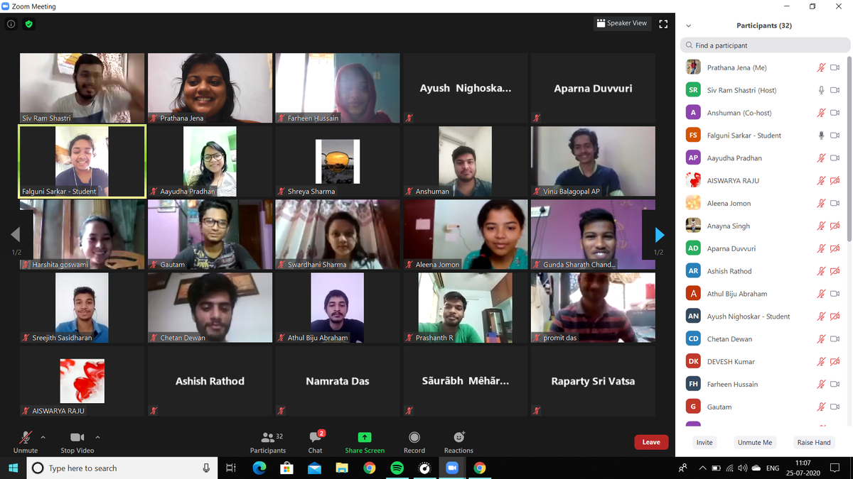 PrathanaJena1's tweet image. Last Bonus Session by our Mentor- @prince_shivaram ....thank you for amazing 5days and hope to learn more from you.... and a big thank you to @Girlscript1 #gssummit #gslearningcontest