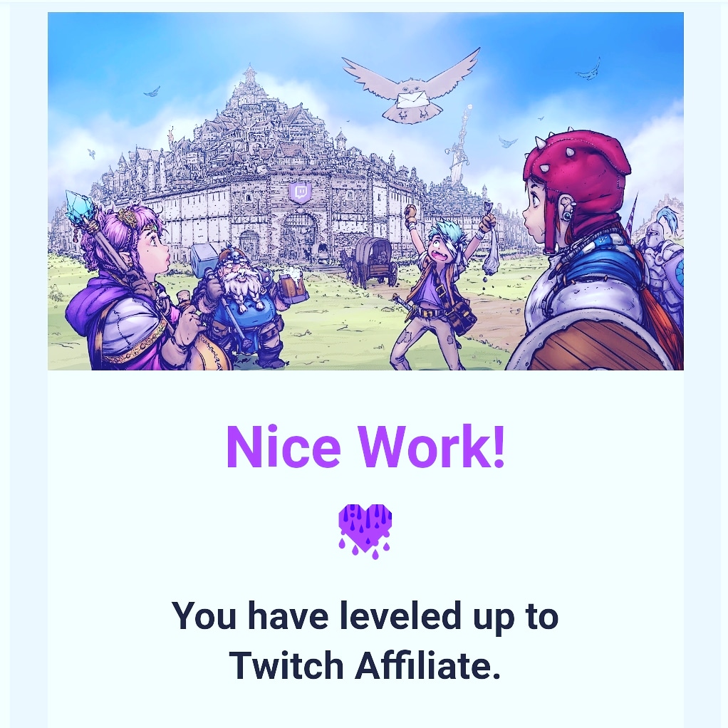 Emiikayla's tweet photo. Yay, I made it!!!
Thank you to everyone who has been supporting me, I am forever grateful 💕
Next stop: partner 😜
.
.
#hailhydra #hydragaming #streamteam #twitchaffiliate #twitch #streamer #gamer #gamergirl #almostthere #thankyou https://t.co/Xtft9slBNP