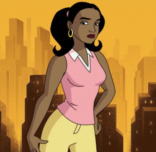 Sharon Hawkins from Static Shock