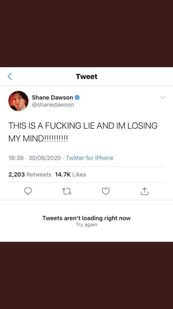 lefleurrs's tweet photo. not sh*ne dawson trying to defend himself after what happend to poor cheeto..... #flyhighcheeto #ripcheeto https://t.co/KqKCi5YY2m