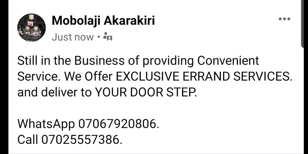 bolajioyebanji's tweet photo. Life is easy if you know how to Enjoy LIfe....My JOB is to make it convenient for You to Enjoy Life....

Your Errands and Delivery will be handled with Care.
WhatsApp -08067920896
Call -07025557386

Offer.

#beddings 
#curtains
#furniture 
#Toys
#bicycles
#Lace
#giftboxing
&amp; more https://t.co/9LBNJEkncU