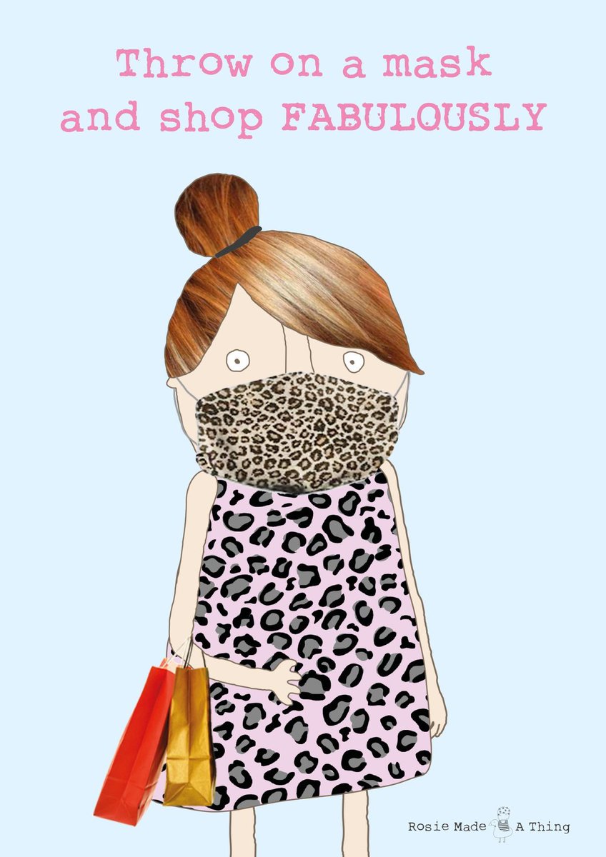 Mask up shoppers! 
😷😷😷
If you'd like this PDF to print off a poster for your shop or business, please email us at office@rosiemadeathing.co.uk