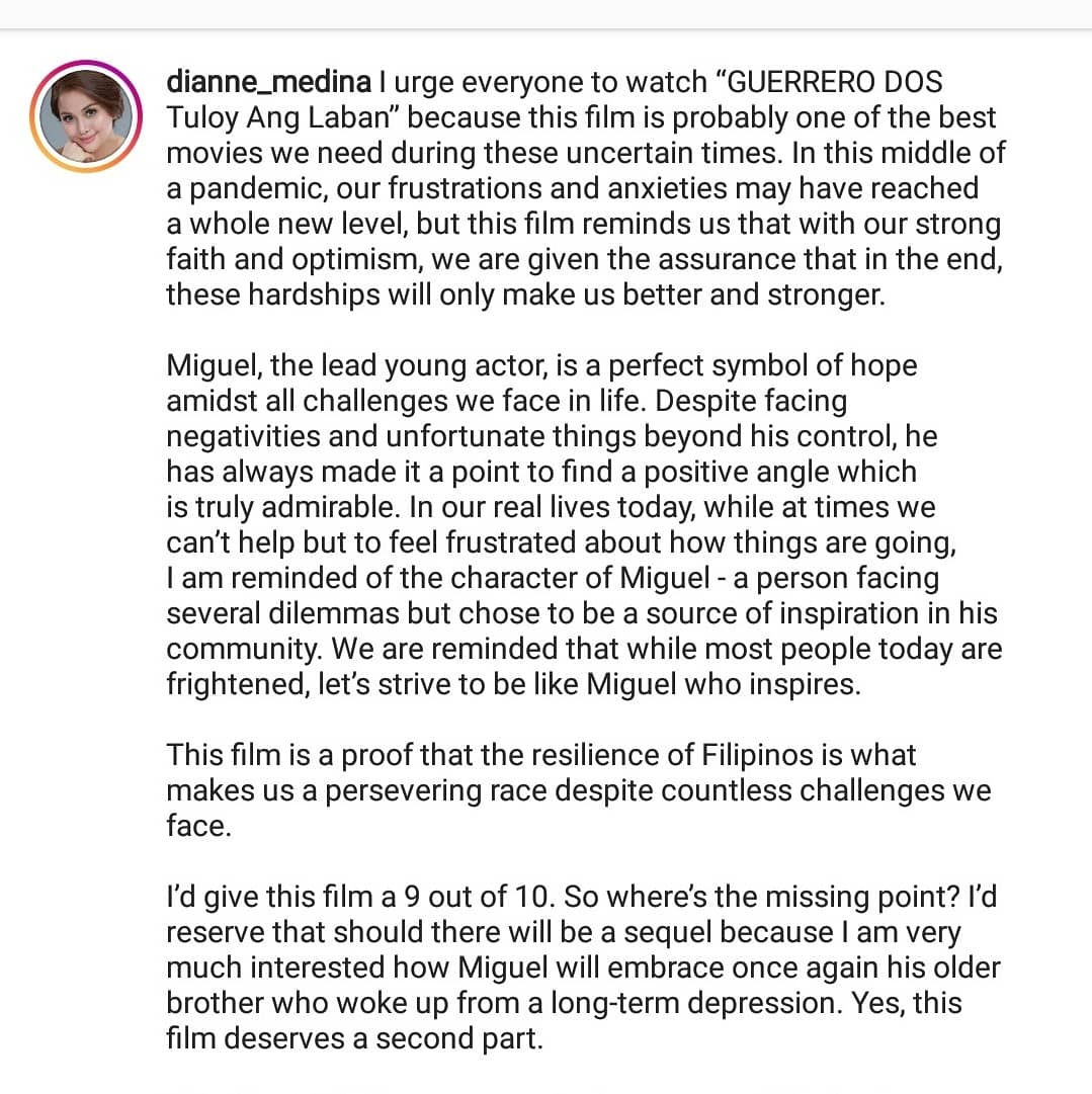 EbcFilms's tweet photo. "This film is a proof that the resilience of Filipinos is what makes us a persevering race despite countless challenges we face."
- Dianne Medina

Thank you Ms. Dianne Medina! ❤️

#GuerreroDos
#EBCfilms
#EBC https://t.co/UHTI9Uh9rP