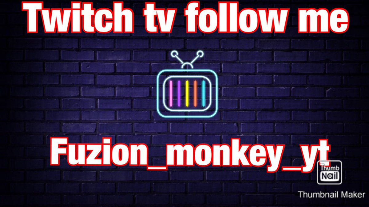 fuzion_monkey's tweet photo. Check me out go follow and show love I’m live ❤️❤️#twitchtv #gaming https://t.co/K5tO9q1jJG