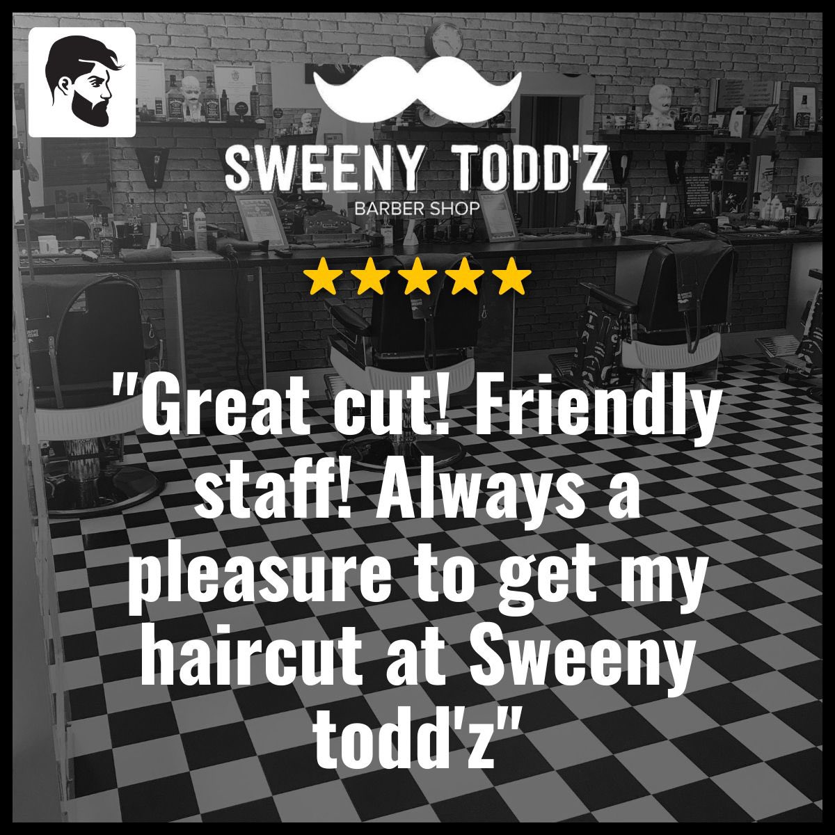 💈Happy Saturday!💈We have plenty of appointment slots available. Head over to sweenytoddz.nearcut.com or book through the Nearcut app. Best thing about appointments is you Just turn up at your appointment time - no waiting and no fuss! See you all soon 💈