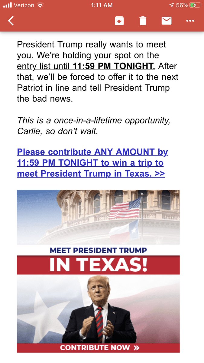 do you ever format your emails that go out to millions of people to look like clickbait or are you normal?