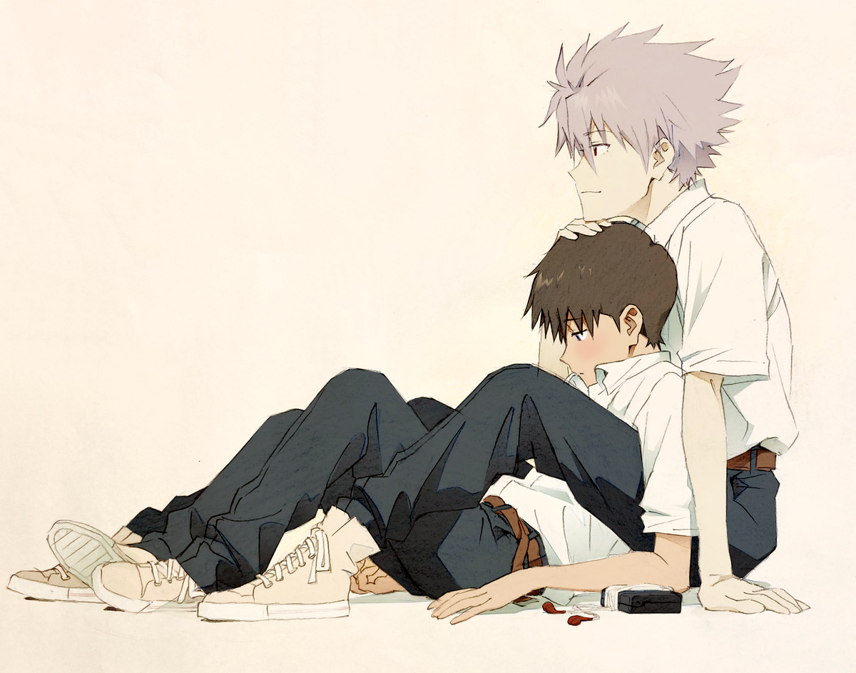 ikaripml's tweet photo. okay i did it #evangelion #kawoshin #カヲシン https://t.co/tKQGhDcKBX
