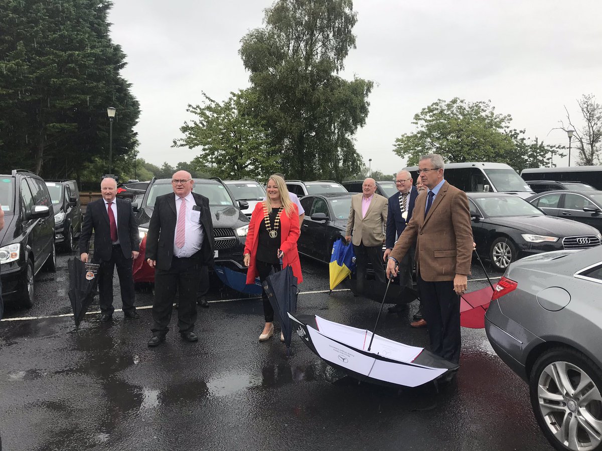 WCDAIreland's tweet photo. Great meeting @MaryHoward2009 and @ClareCoCo yesterday for the #WCDAI #Drive2Survive. Their support for the #Chauffeur Drive #tourism industry very much appreciated @ClareTourism @Failte_Ireland @shannonheritage @wildatlanticway https://t.co/30tnnR3M1B
