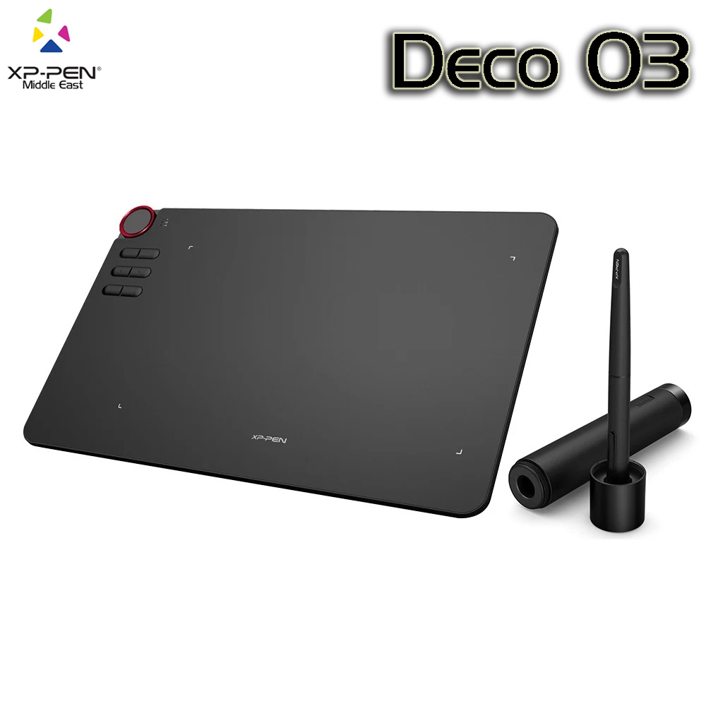 xp_pen_ME's tweet photo. XP-Pen #deco03
The new Deco 03 comes with 10 x 5.62 inch working area, so you have more space to create and get work done. Our latest P05 stylus comes with 8192 levels of pressure sensitivity, making it durable and fit comfortably in your hand.
Shop now @ https://t.co/JoYLgYhyUl https://t.co/Z8ZfEHzTHZ