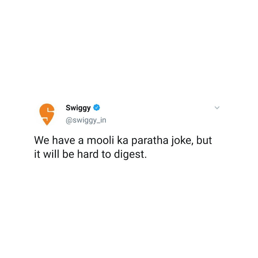 Social_Samosa's tweet photo. #TopicalSpot - Brands end the week on a funny note riding the #IHaveAJoke trend wave on Twitter
#TrendingThen #TrendingNow https://t.co/PUYRL1FW9V