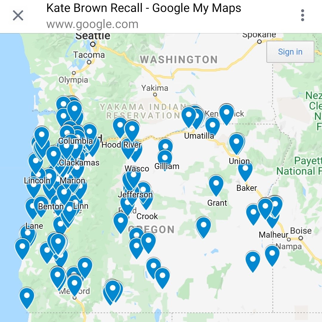 RestoreORNow's tweet photo. 190 Signing Locations on the map and more added daily.
✍️How do you sign our recall petition?✍️
Event Map for in-person: https://t.co/KKu6joSTZR
E-sheet to print and mail in: https://t.co/q1HPpSyMn9
#RecallKateBrown #stoptheabuseRKB #ReOpenOregon #ReOpenOR #openoregon https://t.co/EBc5HDup4o