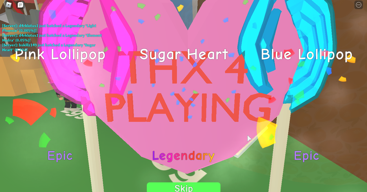bskillz_149's tweet photo. @IsaacRBLX  Thank you for the update this is incredible #BubbleGumSimulator #CarnivalUpdate #SummerVibes #Roblox https://t.co/BXvKArv8y6
