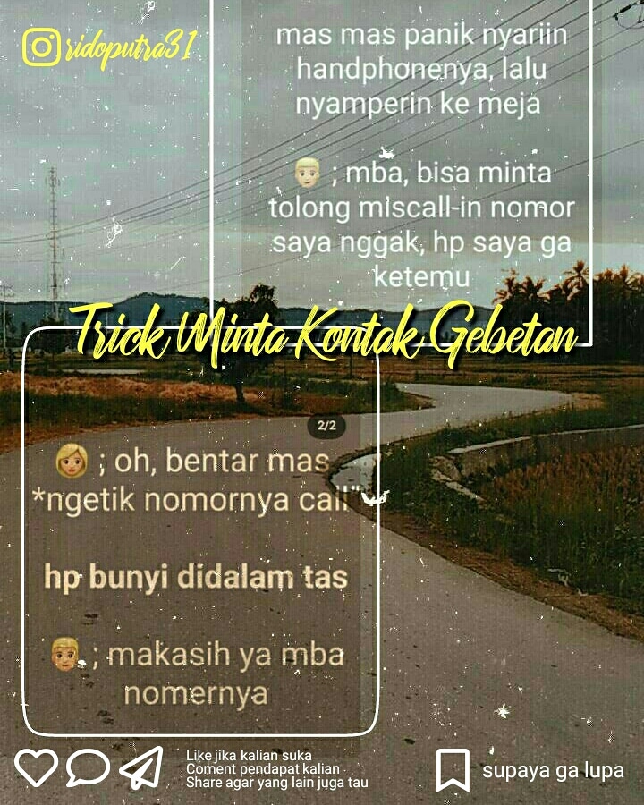 _iiiyyooo's tweet photo. https://t.co/64LmkjfQnv
#sebaitkata #trik #cinta #cemburu #perasaan #janganmarah #gombalan #baperpositif #jombloberkelas #baperbangett #jomblobebas #kodepeka_ #jomblongenes #jomblobaper #jomblokeren #katajomblo #lawu #1BillionViews #Indomaret #jawa #SuperM https://t.co/wwikfDYFuA