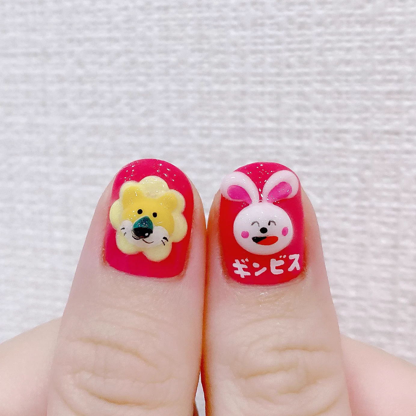 大人も子供も楽しめる？たべっこどうぶつネイル！