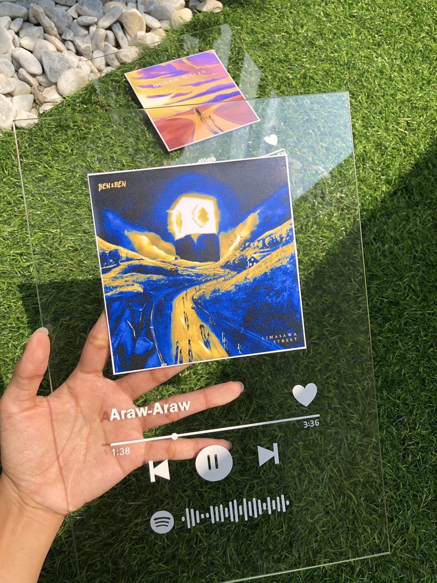 reignangls's tweet photo. 𝐒𝐩𝐨𝐭𝐢𝐟𝐲 𝐆𝐥𝐚𝐬𝐬 𝐀𝐫𝐭

You can choose any song and any picture for the album cover. 
The plaque can be scanned by Spotify and plays the song.

size: A4
P350 
Mode of Payment: gcash / bdo
2-3 working days lang☺️❤️

DM ME FOR ORDERS. https://t.co/ravMTEjFfm