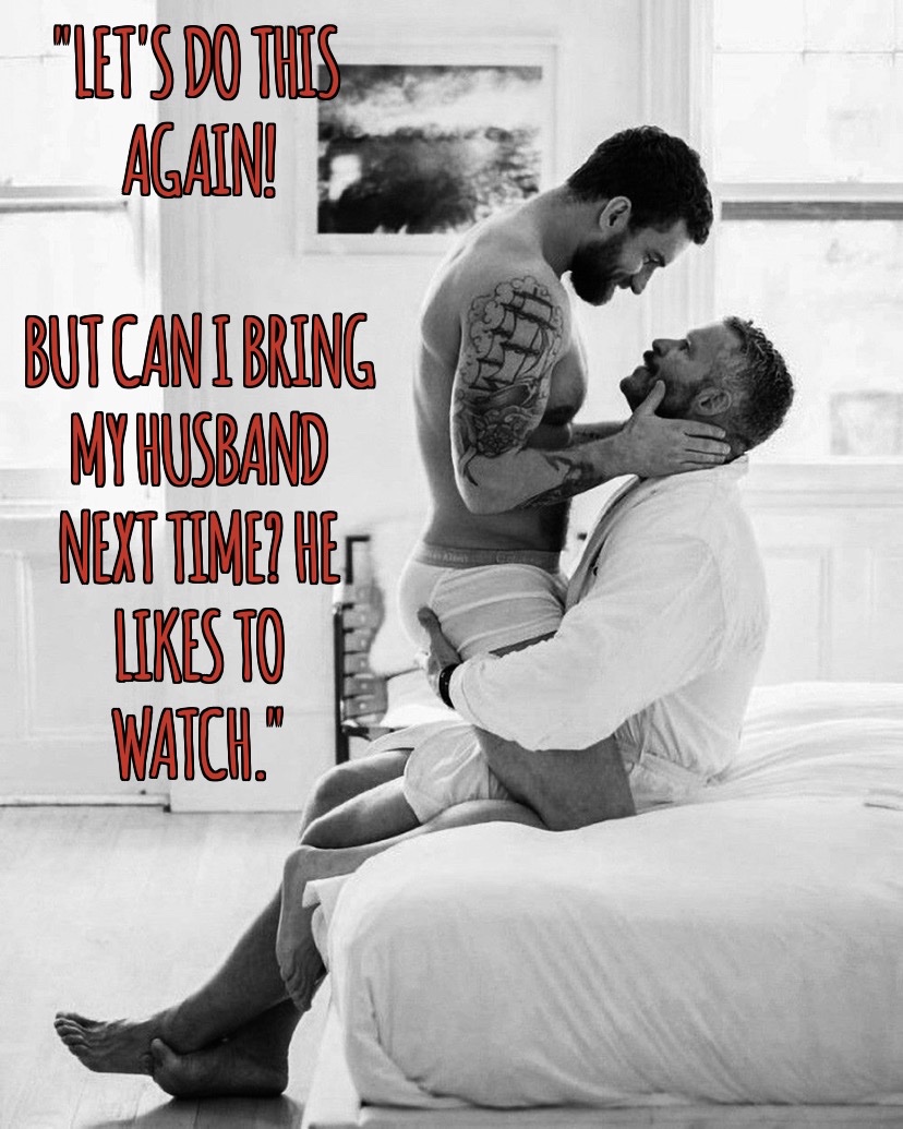 gaycuckoldhubby's tweet photo. #GayCuck #GayCuckold #HotHusband https://t.co/dkdEHJfskz