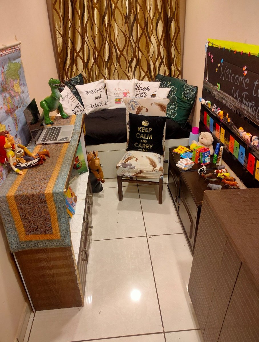 deswal_tripti's tweet image. 'Children see magic because they look for it' - Christopher Moore.Then why not create some! 
For sure,my PN Ss would be as excited to be here as I am! #virtualclassroom #newacademicyear #Eymatters #EY_talking #earlyyears #creativity @AneeshaSahni @deepa_nanda @Prometheus_Edu