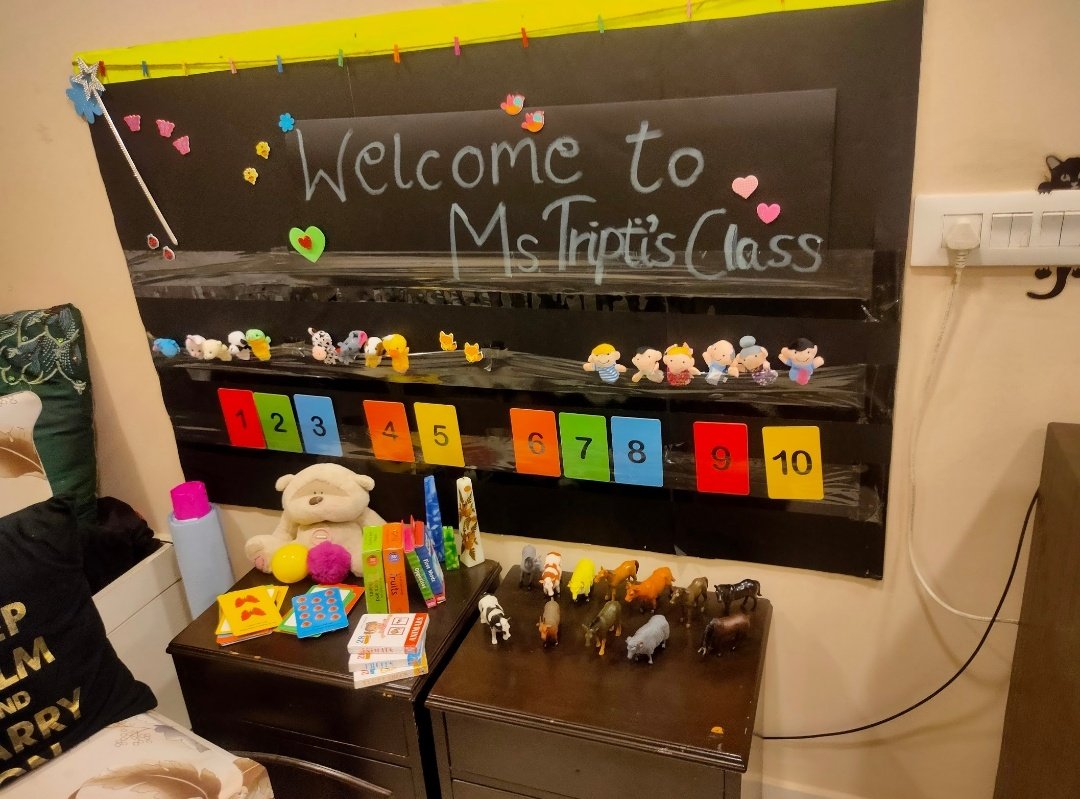 deswal_tripti's tweet image. 'Children see magic because they look for it' - Christopher Moore.Then why not create some! 
For sure,my PN Ss would be as excited to be here as I am! #virtualclassroom #newacademicyear #Eymatters #EY_talking #earlyyears #creativity @AneeshaSahni @deepa_nanda @Prometheus_Edu