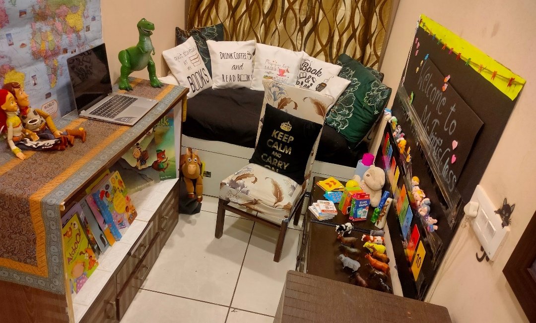 deswal_tripti's tweet image. 'Children see magic because they look for it' - Christopher Moore.Then why not create some! 
For sure,my PN Ss would be as excited to be here as I am! #virtualclassroom #newacademicyear #Eymatters #EY_talking #earlyyears #creativity @AneeshaSahni @deepa_nanda @Prometheus_Edu