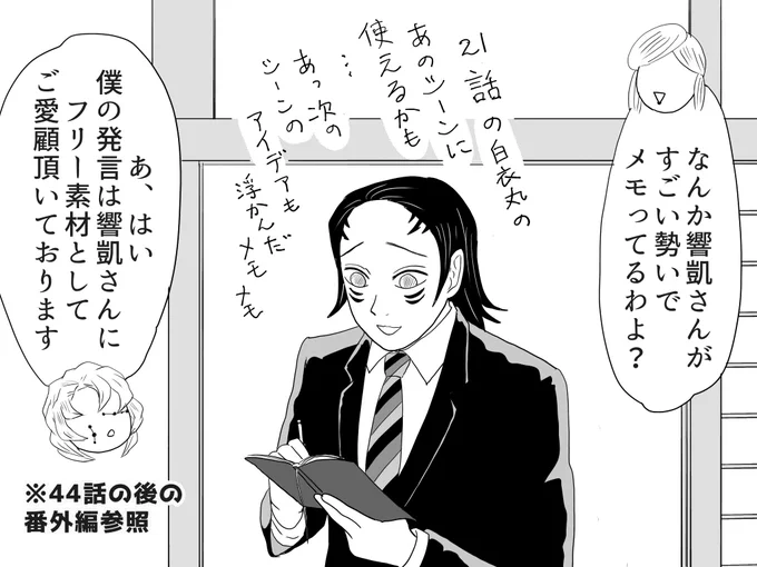 オマケラクガキ、82話の五コマ目。 