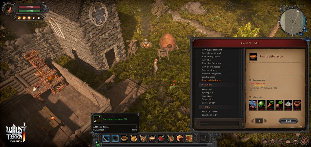 PlayWildTerra's tweet photo. Yesterday we published a major update for Wild Terra 2 with cooking, pottery and many improvements and fixes. The changelog is a page and a half, wow.

More details here: https://t.co/fj7SMWpiB8

#screenshotsaturday #madewithunity #gamedev #indiedev #indiegames  #IndieGameDev https://t.co/xkrc71PNn4