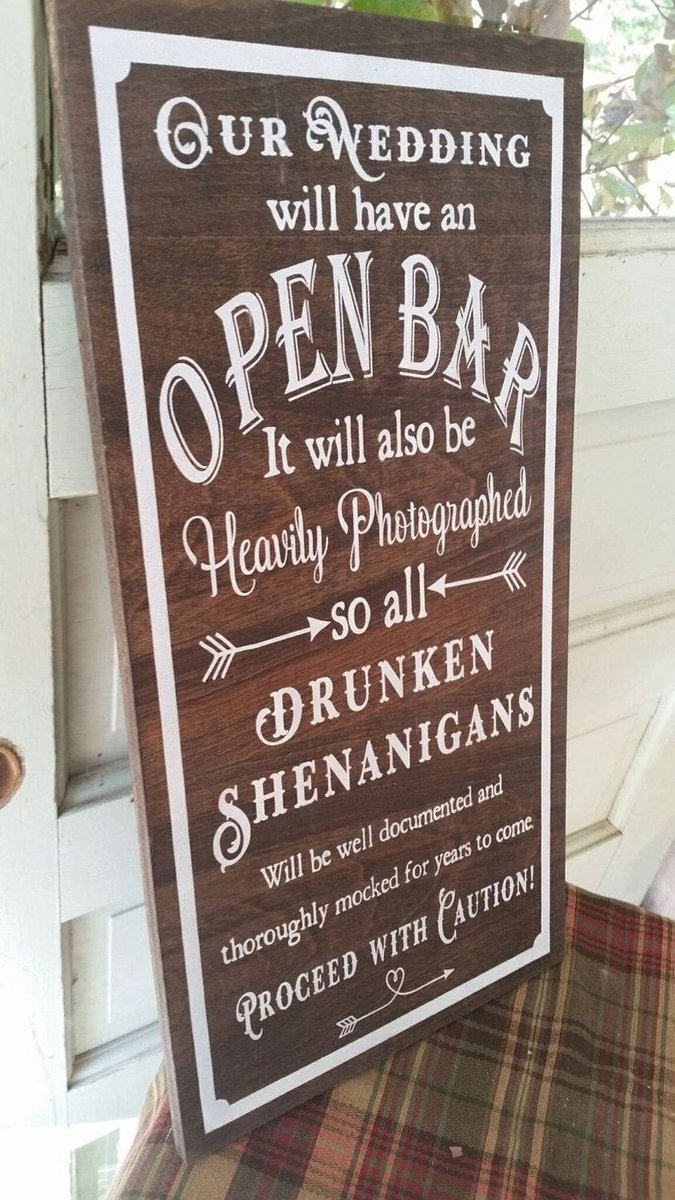 czwlifestyle's tweet photo. It’s the weekend baby!
Don’t you just love hilarious wedding signage 😂
#classyzim #classyzimweddings #weddingstationery 
#weddingdecor https://t.co/DVnXEN0akX