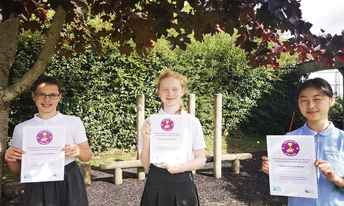 WSCCNews's tweet image. This year’s winners of the West Sussex Pupil Librarian of the Year Award have been announced by @WestSussexSLS.

✉️... and the winners are 🥁🥁🥁🥁🥁 

ow.ly/Gi3j50AGXWx

@GlebePri @RudgwickPriNews