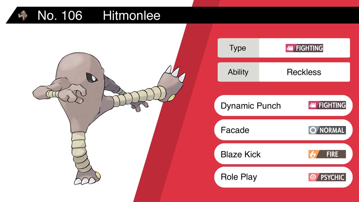 Hitmonlee Gen 1 Best Moveset - Hitmonlee Best Moveset Moves