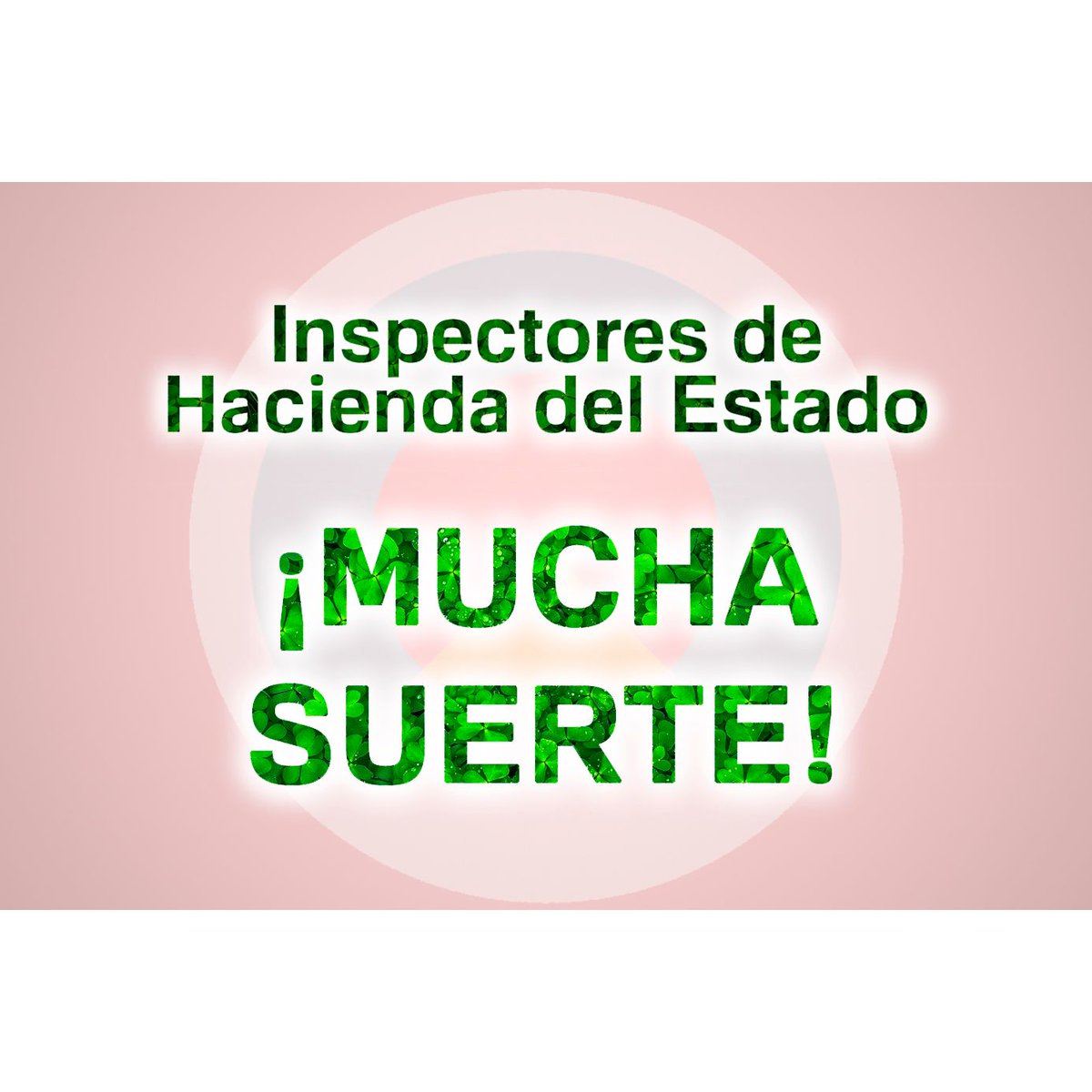 ithoposiciones's tweet photo. Hoy queremos desear muchíiiiiiisima suerte a todos los opositor@s que hoy se examinan del segundo ejercicio de Inspectores de Hacienda del Estado. ¡A por ello! https://t.co/LVxOl09myk