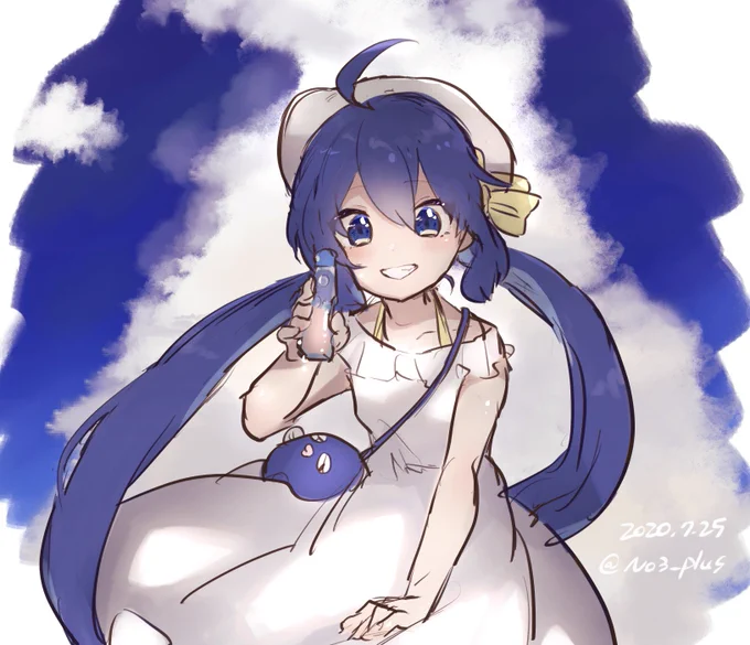 音街ウナちゃんと最高の夏迎えてぇよなっていうらくがき 
#ウナート 