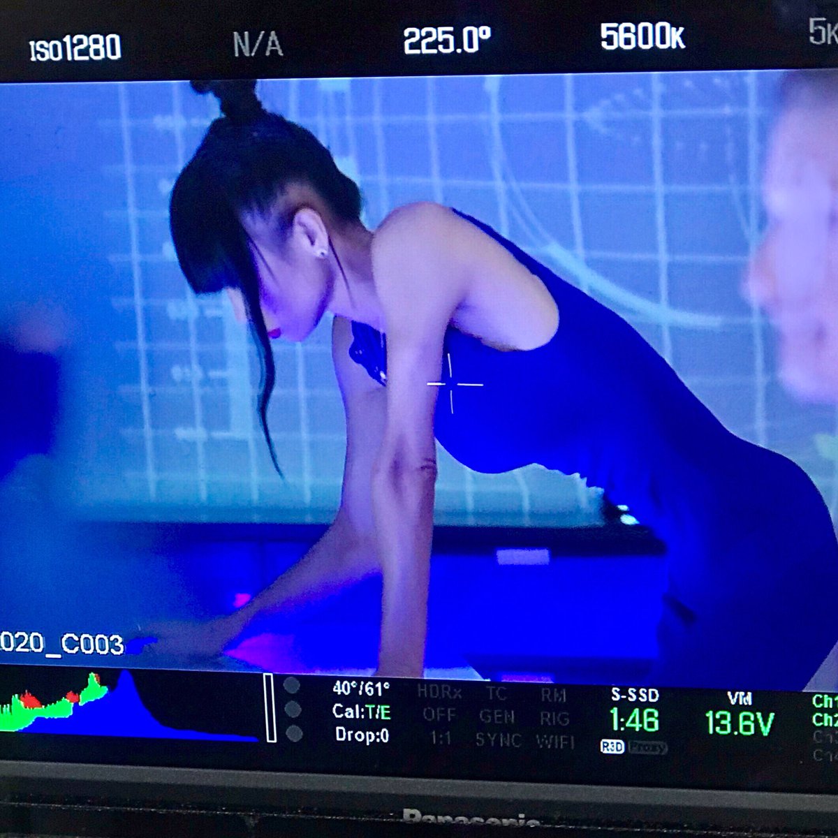 RealBaiLing's tweet photo. #filming falling sleep inmy sofa woke up share #filmset photo #oncamera with you. love the #moodblue doU?my #newmovies playa #sophisticated #elegant character, sheis #intelligent gifted #international #cyberterrorism expert https://t.co/94xiyuZPR8 #hollywood #็ฝ็ต #ๅฅฝ่ฑๅ https://t.co/bWoWm22BXR