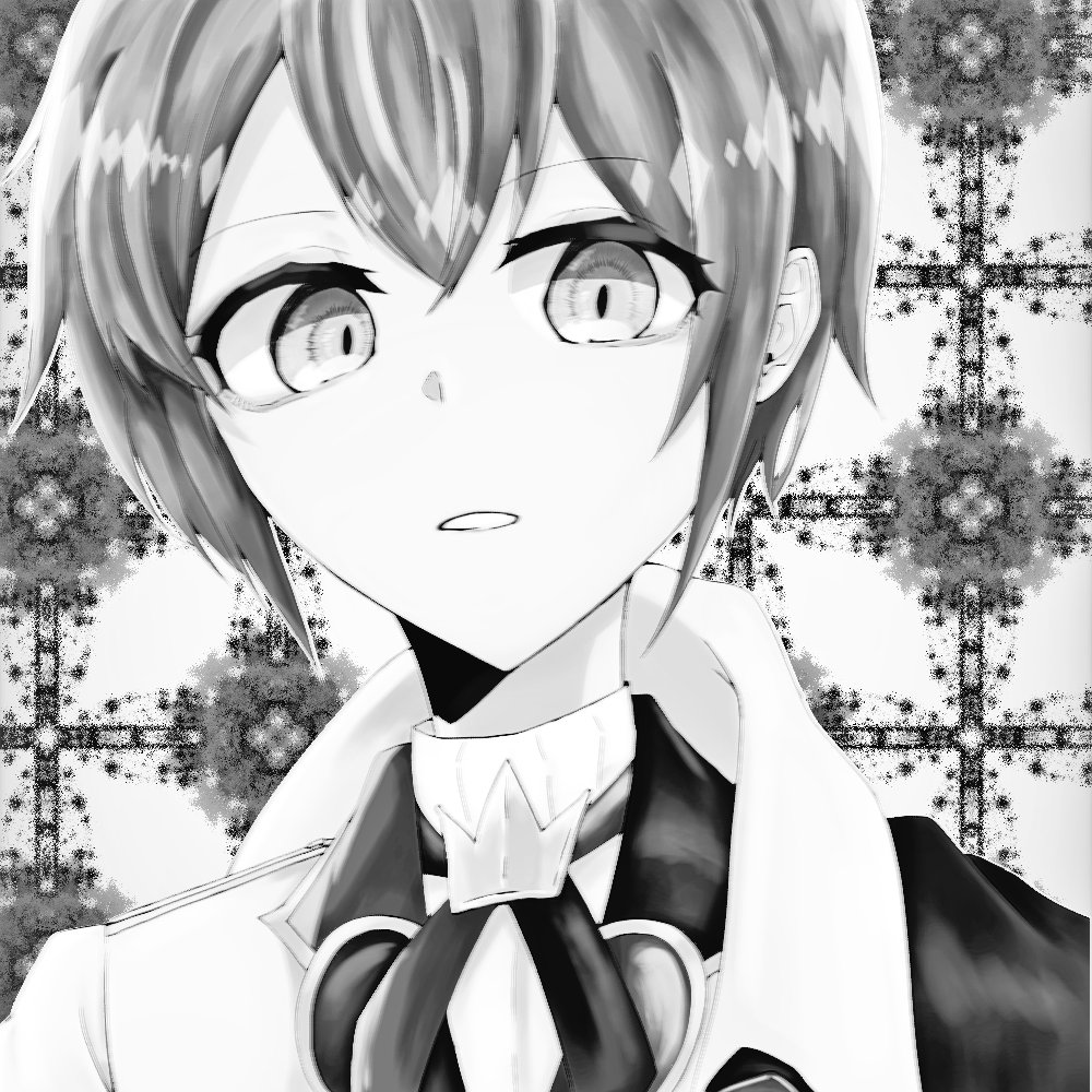 #絵をモノクロにするとかっこいい
薄いわね… 