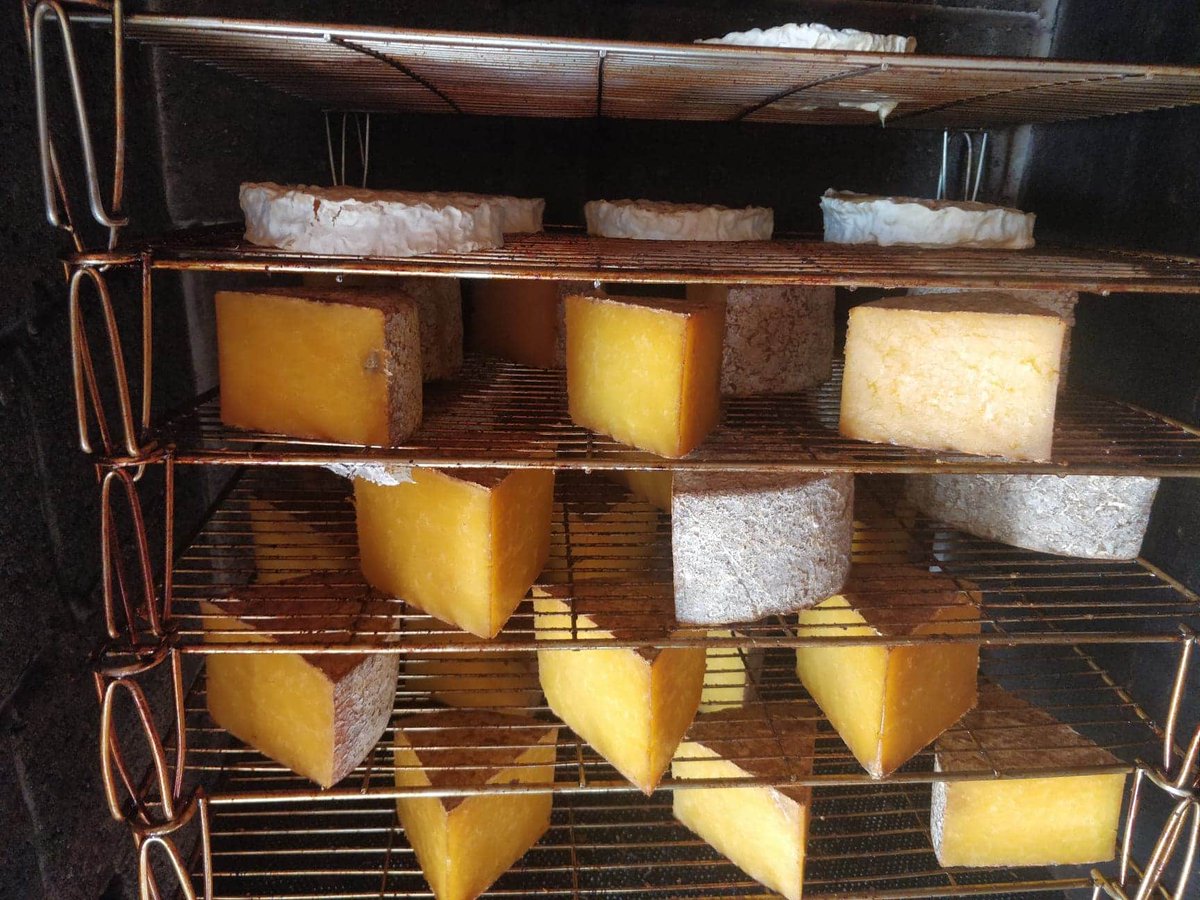 cheesesofkent's tweet image. Smoked Ashmore Farmhouse ready for @WhitstableFM today 9:30am to 2pm.