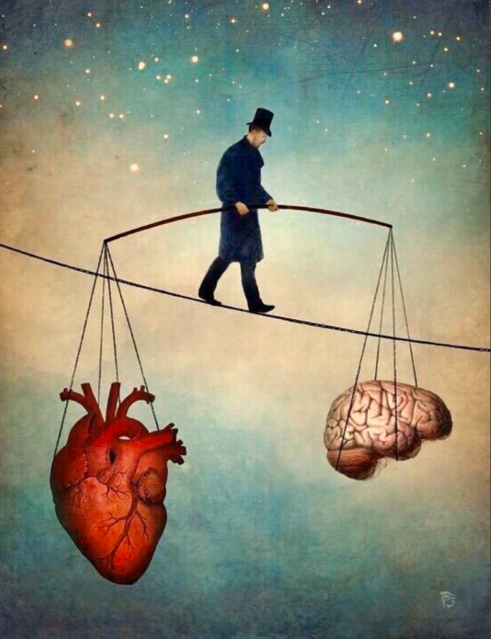 InfinityCoachi4's tweet image. When faced with a #decision or #conflict, your #mind may come up with numerous, different &amp;amp; quite #logical #reasons why you should act as it advises, but if you #listen to &amp;amp; #trustyourheart, however #illogical or #irrational it may seem, its usually right &amp;amp; you are happier.