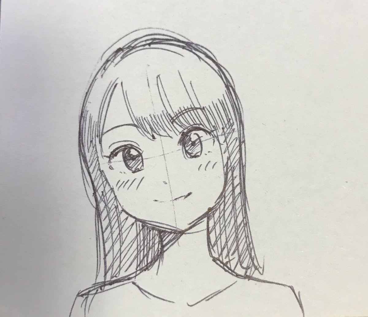 ただのらくがき
久々のアナログ
ボールペン 
