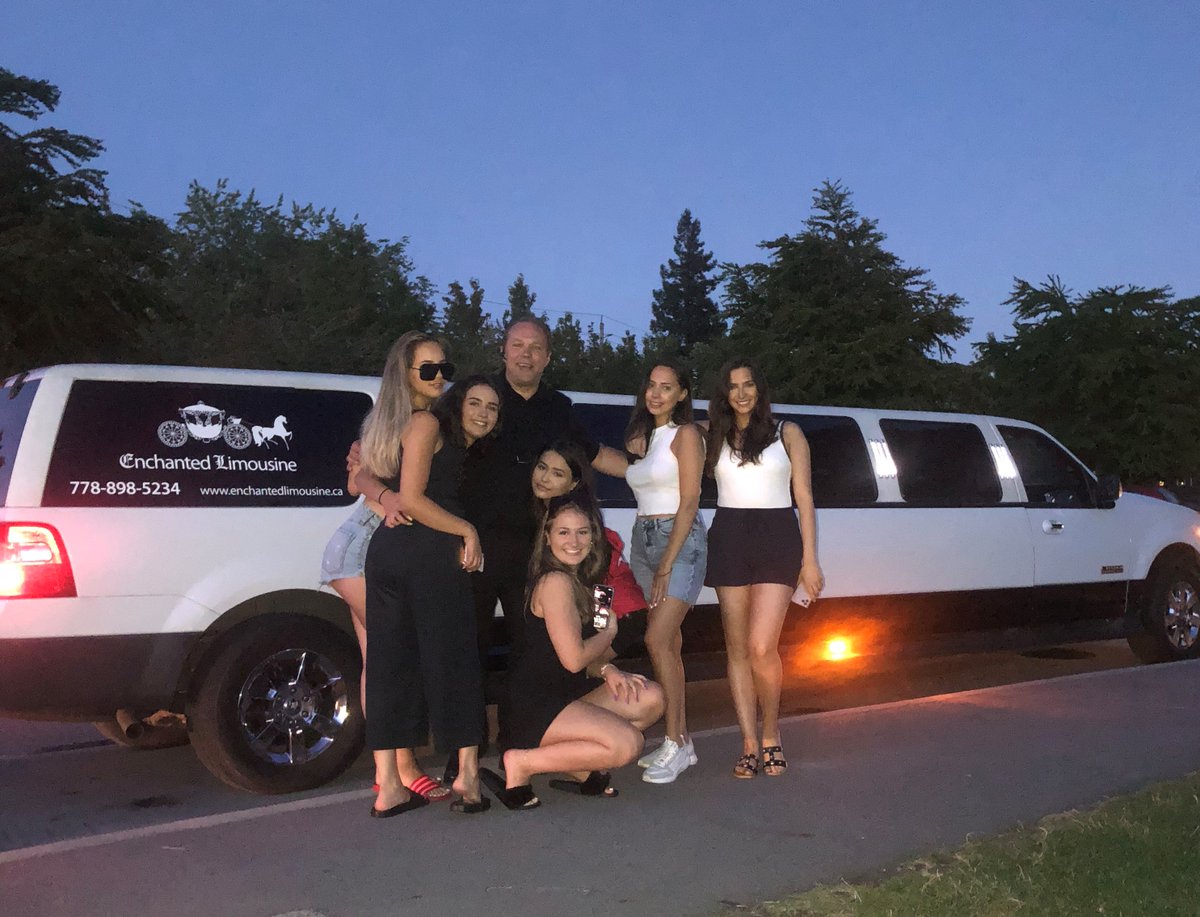 EnchantedLimo7's tweet image. These ladies loved Carl's service last weekend so much they hired him again this evening! Have you booked your ride yet?

Full Covid-19 safety plan in accordance with WorksafeBC in effect

Give Carl a call at 778 898-5234